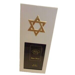 Star of David Photo 2 X 2 Frame La Vie Hard Material 5.75 X 2.5 New